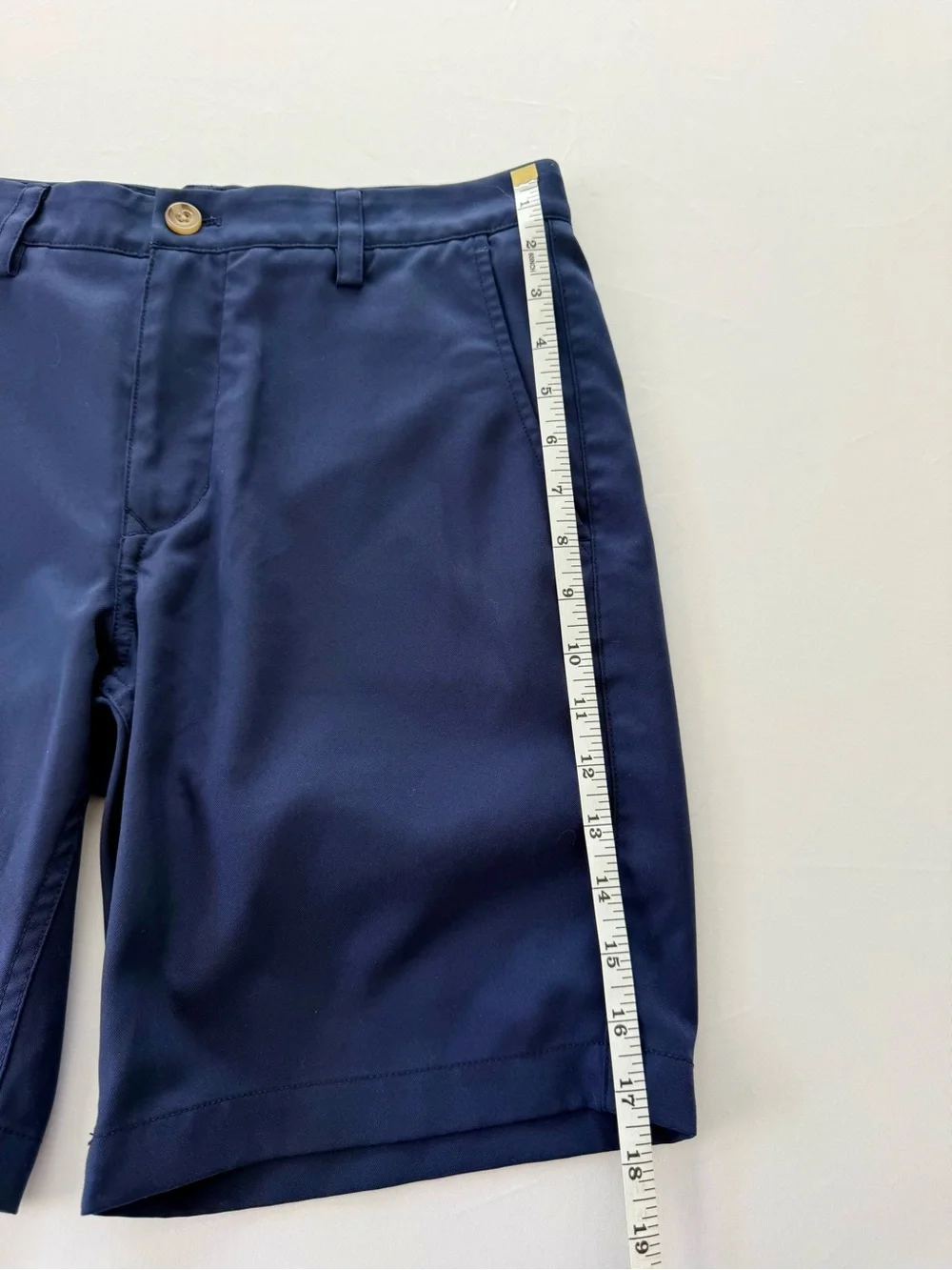 Vineyard Vines Men's Navy Flat-Front Shorts
